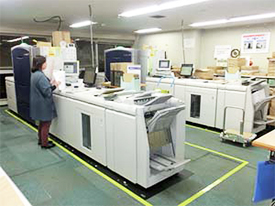 オンデマンド印刷はの出力環境は業界随一